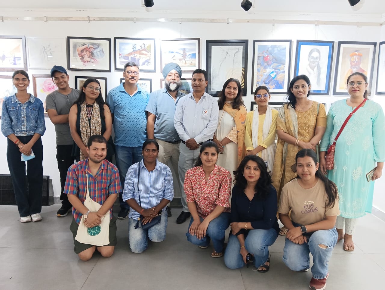 IMG-20250514-WA0015 उत्तरा आर्ट गैलरी देहरादून में दिखी 'सिल्कयारा टर्नल त्रासदी' की संवेदनात्मक झलक