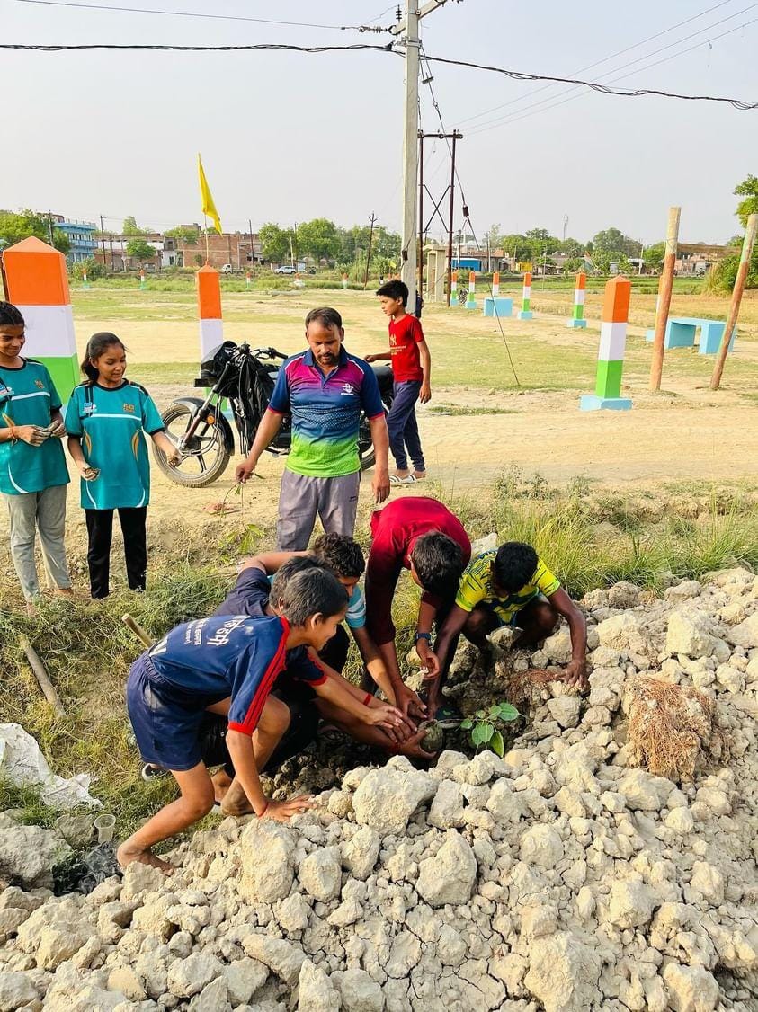 WhatsApp-Image-2025-06-05-at-3.08.49-PM भगत सिंह खेल अकादमी निजामाबाद में पर्यावरण दिवस पर हुआ वृक्षारोपण