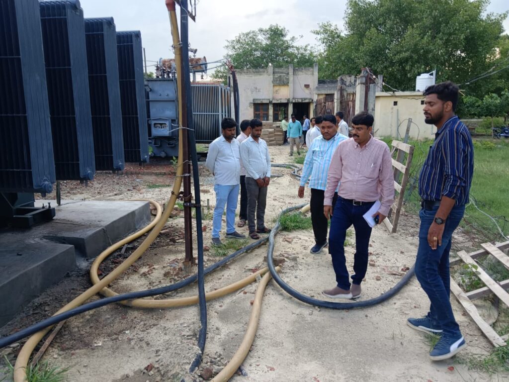 WhatsApp-Image-2025-06-29-at-3.53.36-PM-1024x768 नवागत निजामाबाद विद्युत उपखंड अधिकारी ने सोफीपुर,निजामाबाद,मंझारी विद्युत उपकेंद्र का किया दौरा